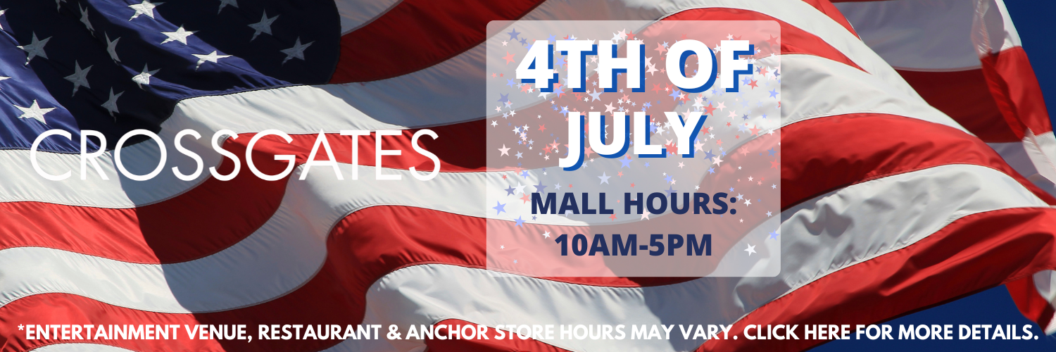 4th of July Mall Hours 2024 (1500 x 500 px)