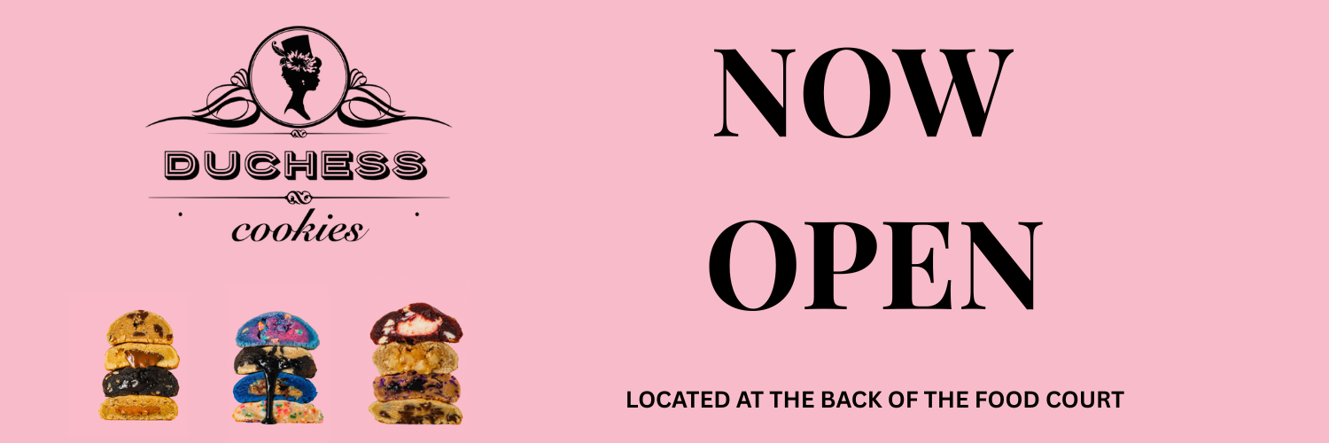 Duchess Cookies NOW OPEN Slider