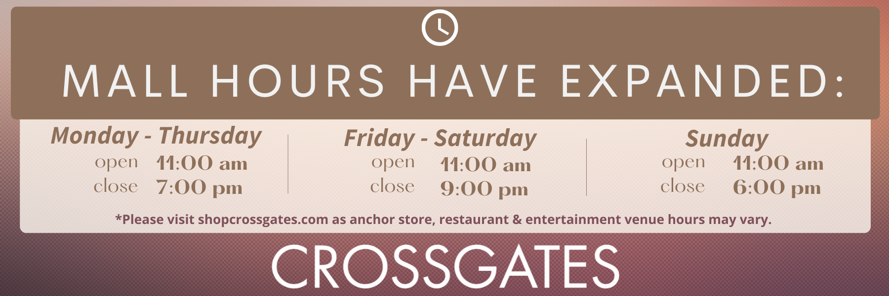 Mall Hours Have Expanded 1800 600 px