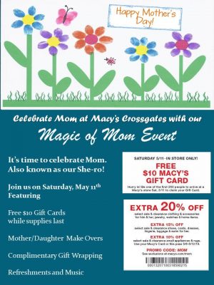 Magic of Mom flyer