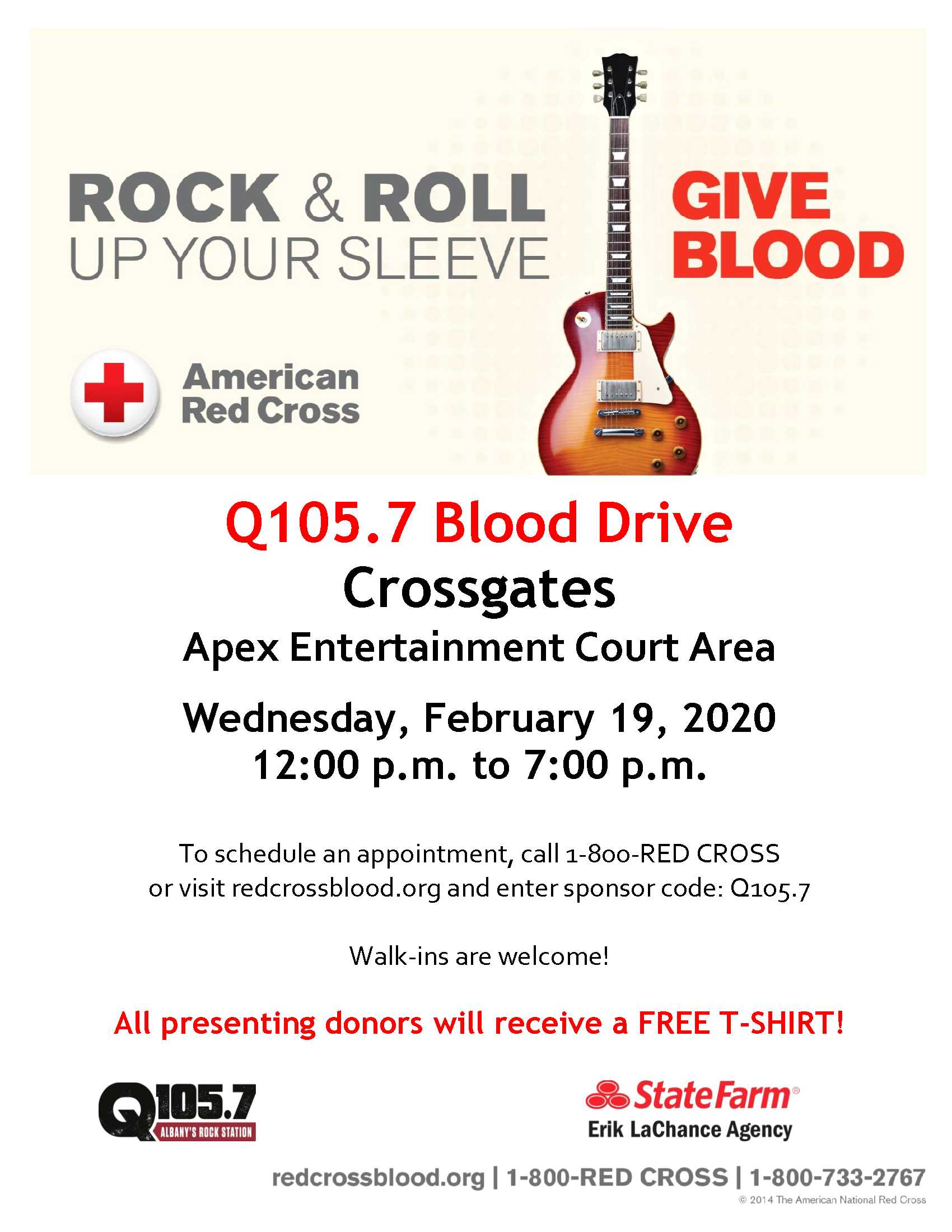 red cross free t shirt 2019