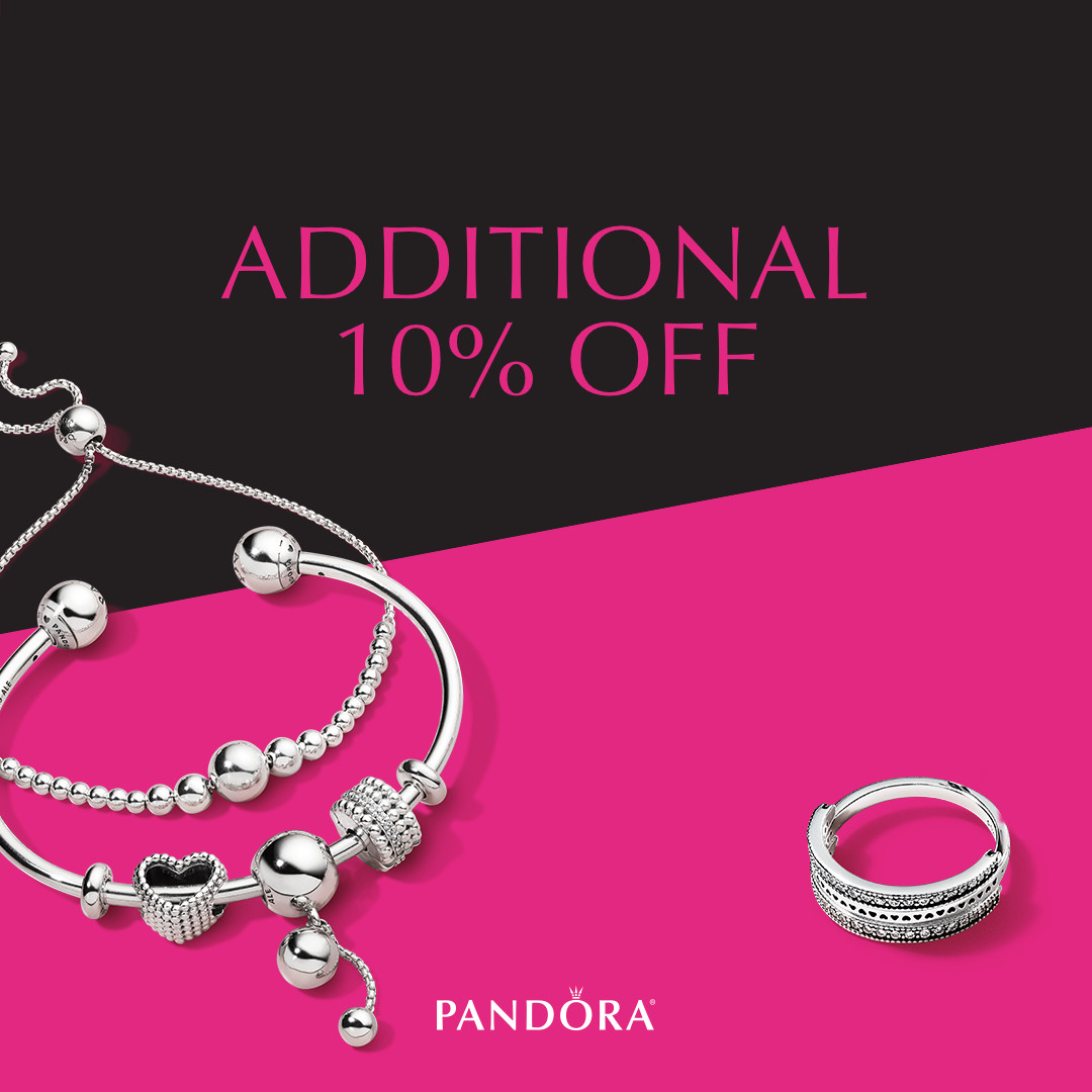 Pandora additional 10 off