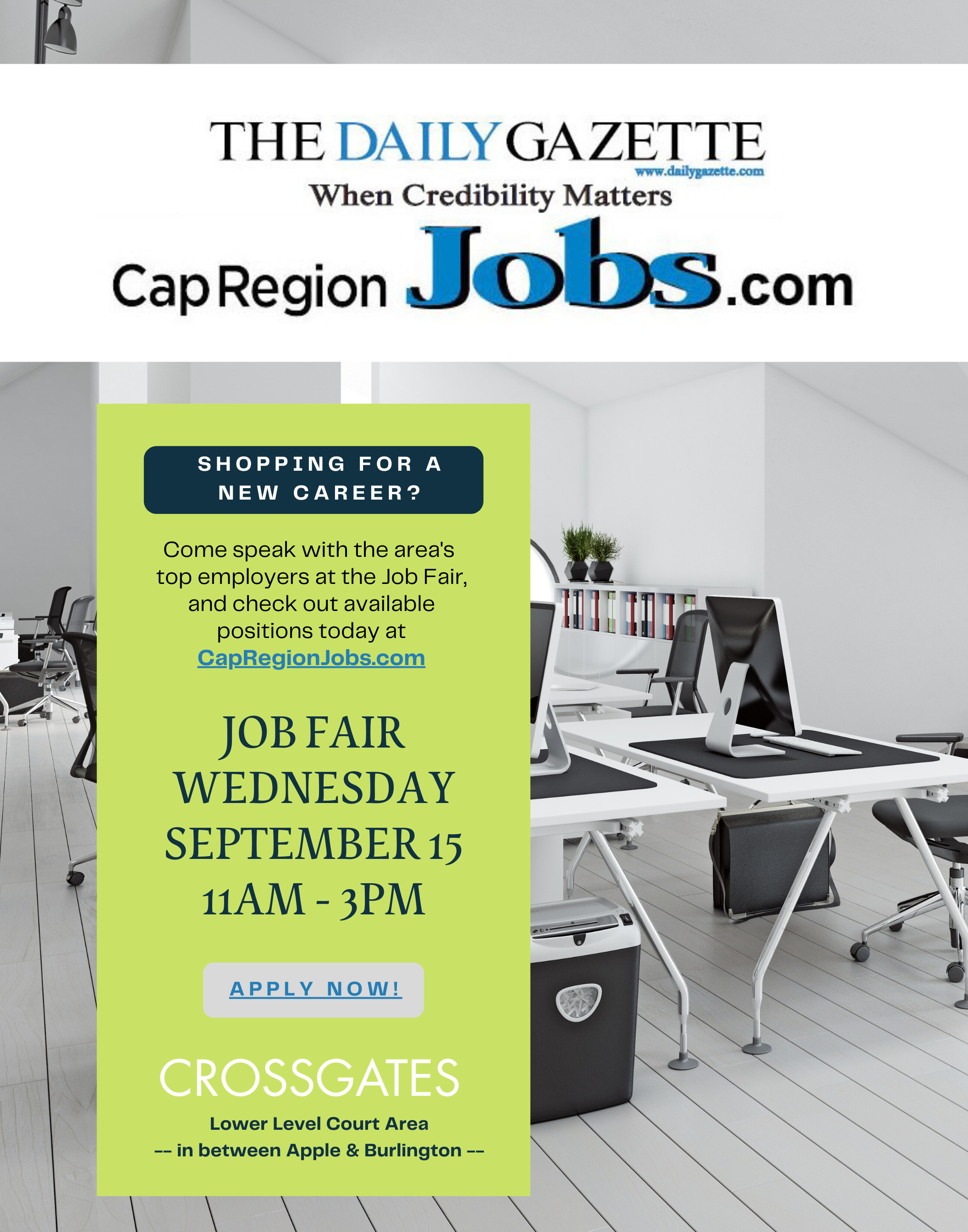 Daily Gazette Job Fair 9.15.21 22x28