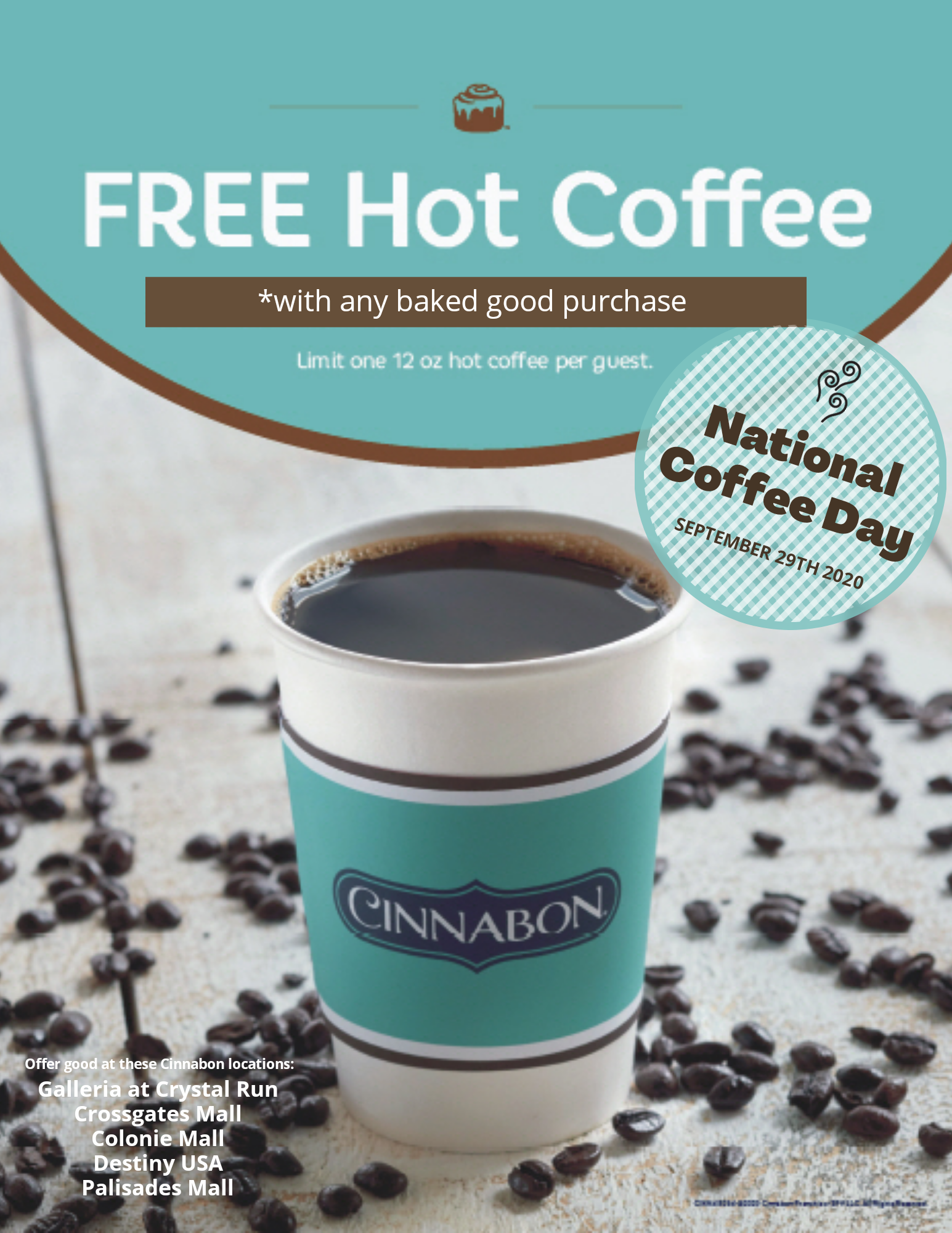 Cinnabon Coffee Day