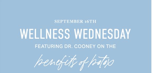 Spa September Wellness Wednesday