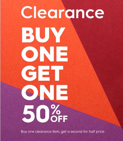 Famous Footwear Clearance BOGO