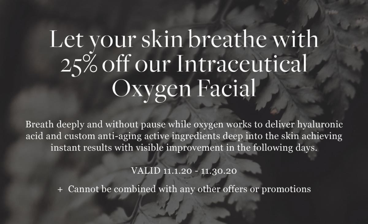 Spa November Facial Special