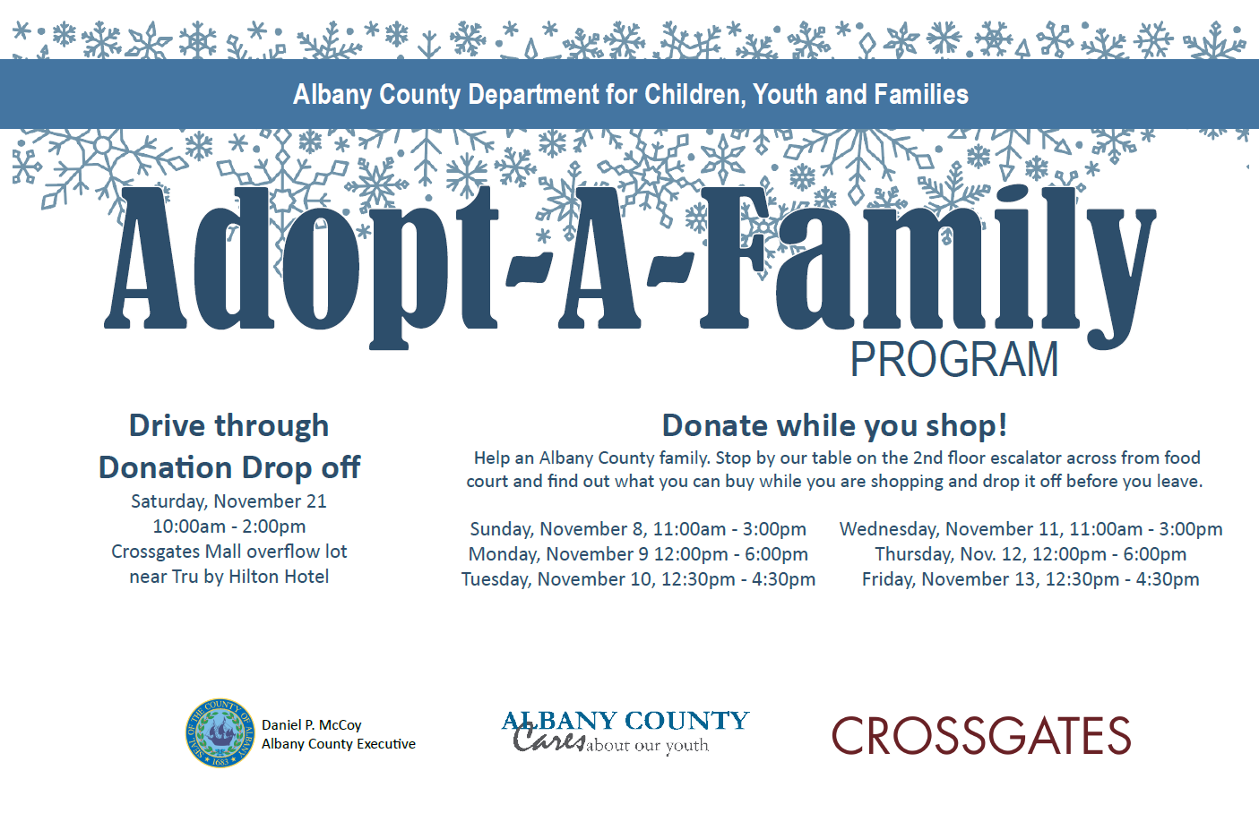 Albany Co Adopt A Fam