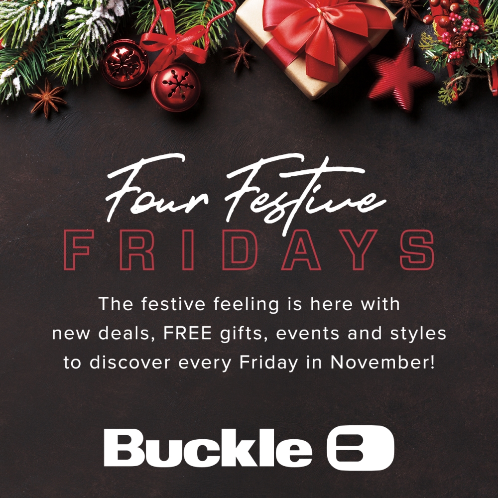 Buckle Festive Fridays Are Here 1000x1000 EN