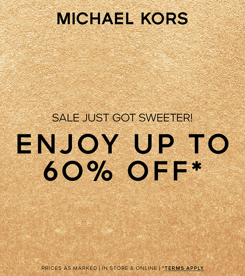 Michael kors 60 off sale deals