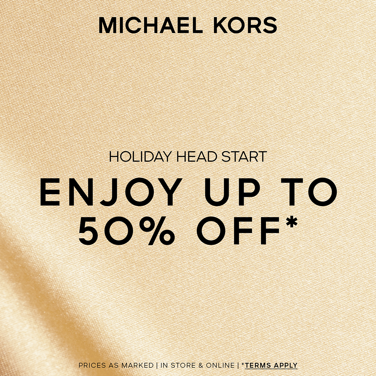 michael kors veterans day sale