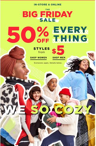 Old Navy 50 Off