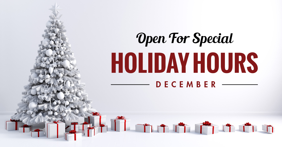 TDB Special HOliday Hours FB