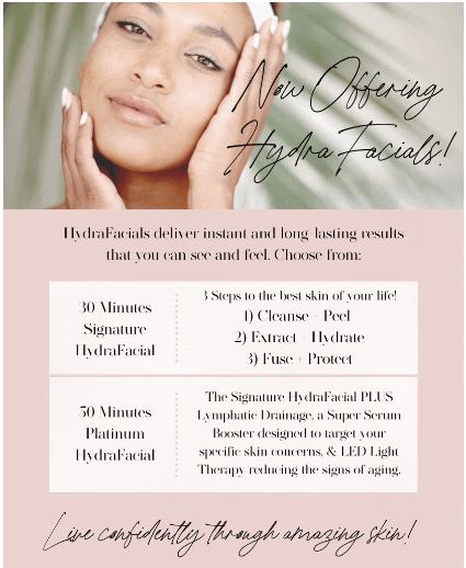 Spa Mirbeau Hydra Facials