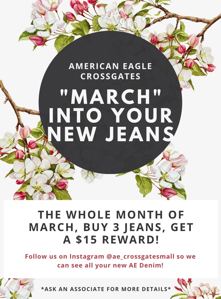 American Eagle March Promotion