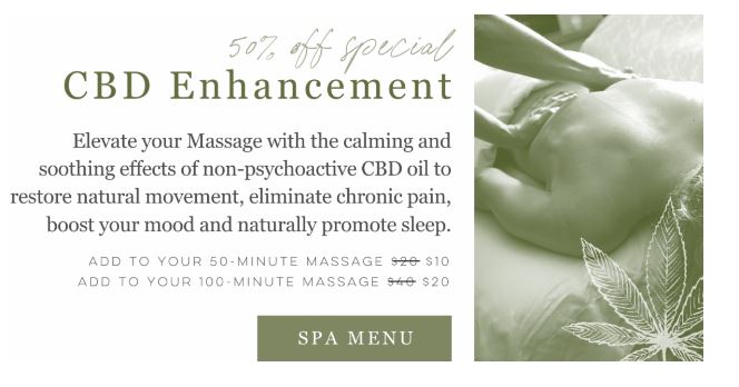 CBD Massage Special