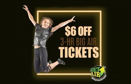 Get Air 6 Off Ticket