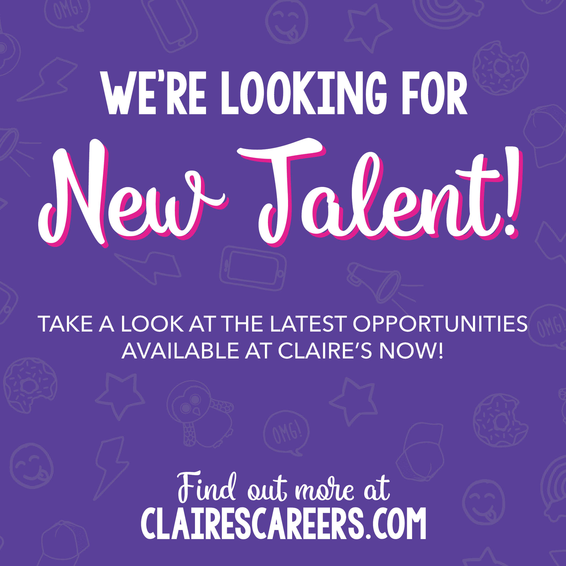 Claires careers.com