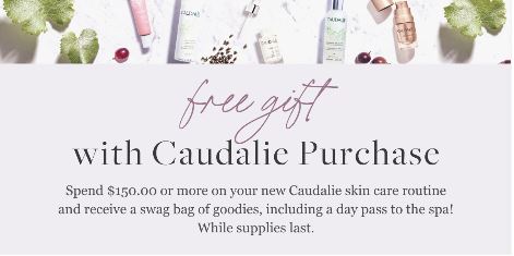 Spa Mirbeau Caudalie gift with purchase