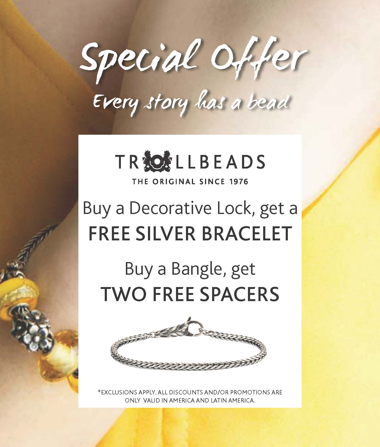 Trollbeads April Free Gift with Purchase