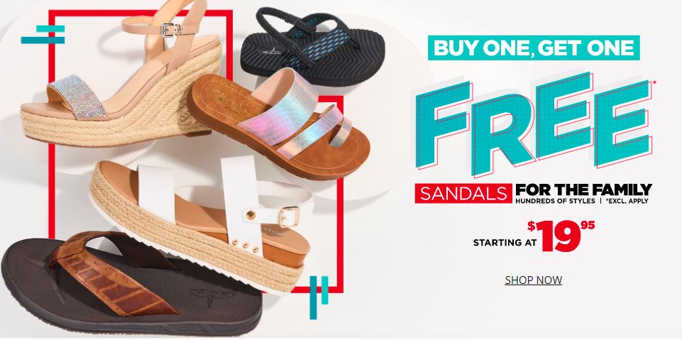 Off Broadway Sandals BOGO