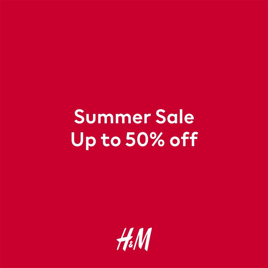 HM Summer sale ad 1080x1080