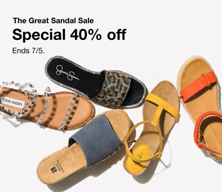 Macy's summer on sale sandals sale