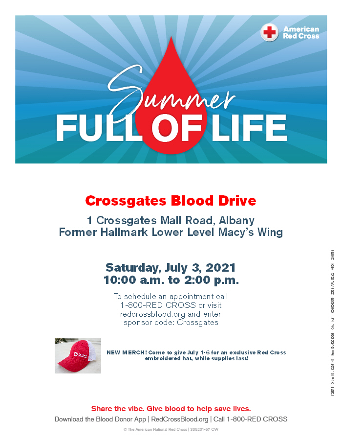 Red Cross Blood Drive July 2021