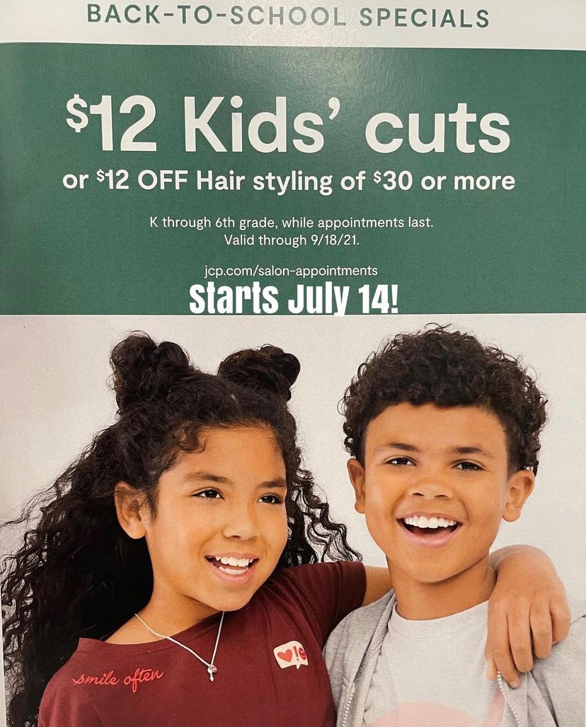 JCP Salon Kids Haircuts