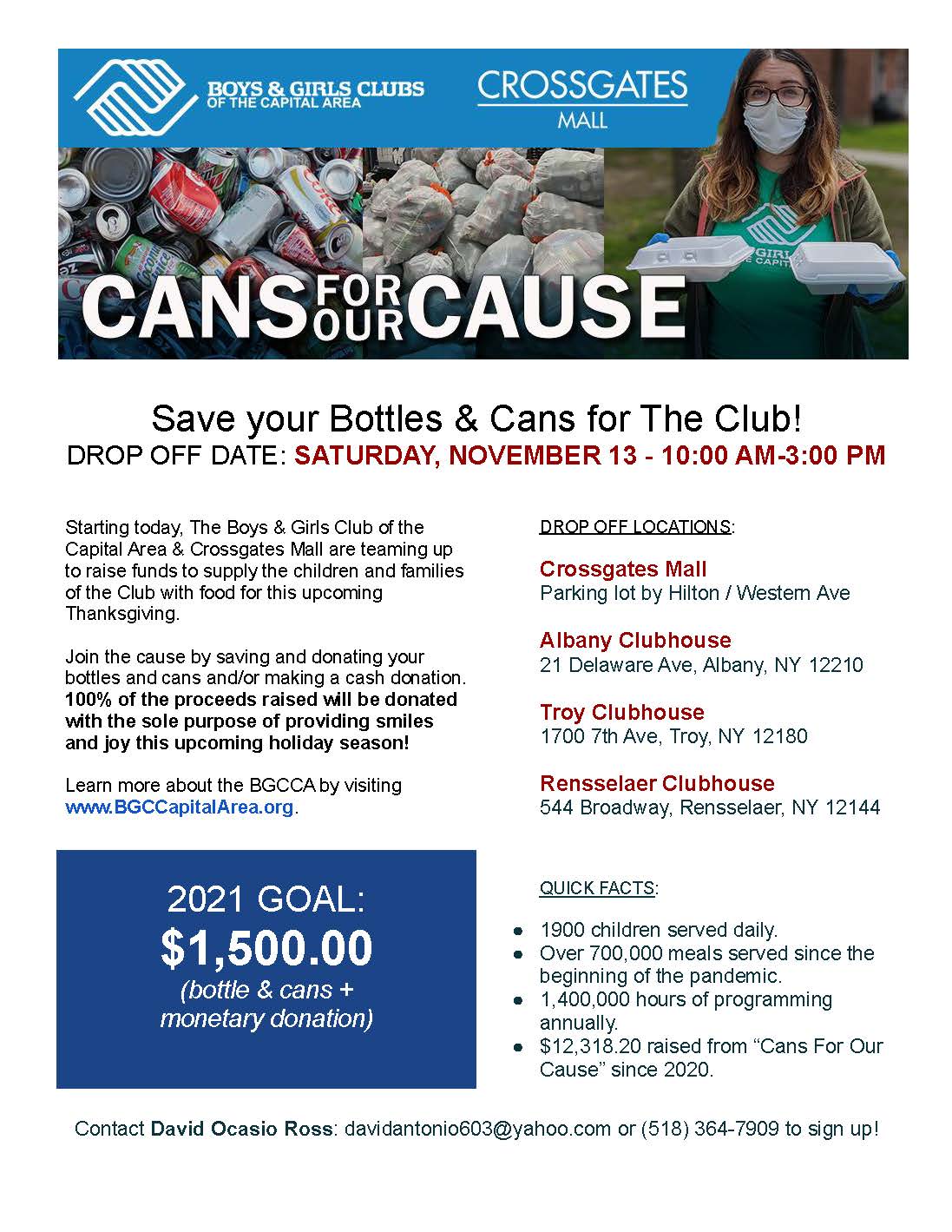 2021 Cans for our Cause