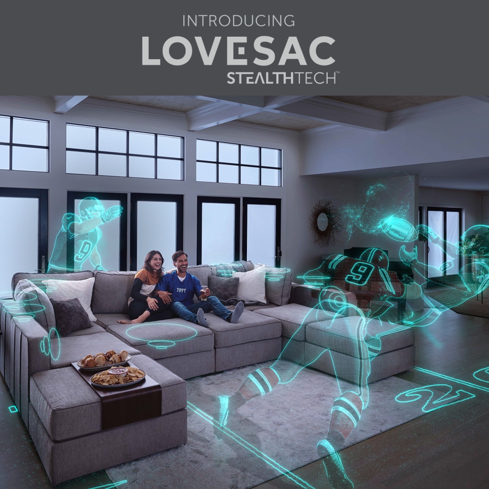 Lovesac Introducing Lovesac StealthTech 1000x1000 EN