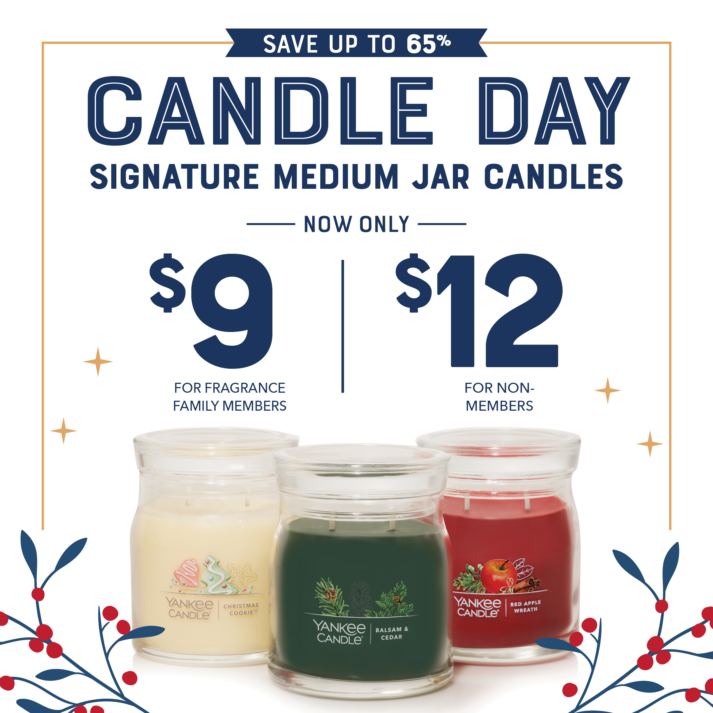 Yankee Candle Holiday Mall Asset 600 CandleDay