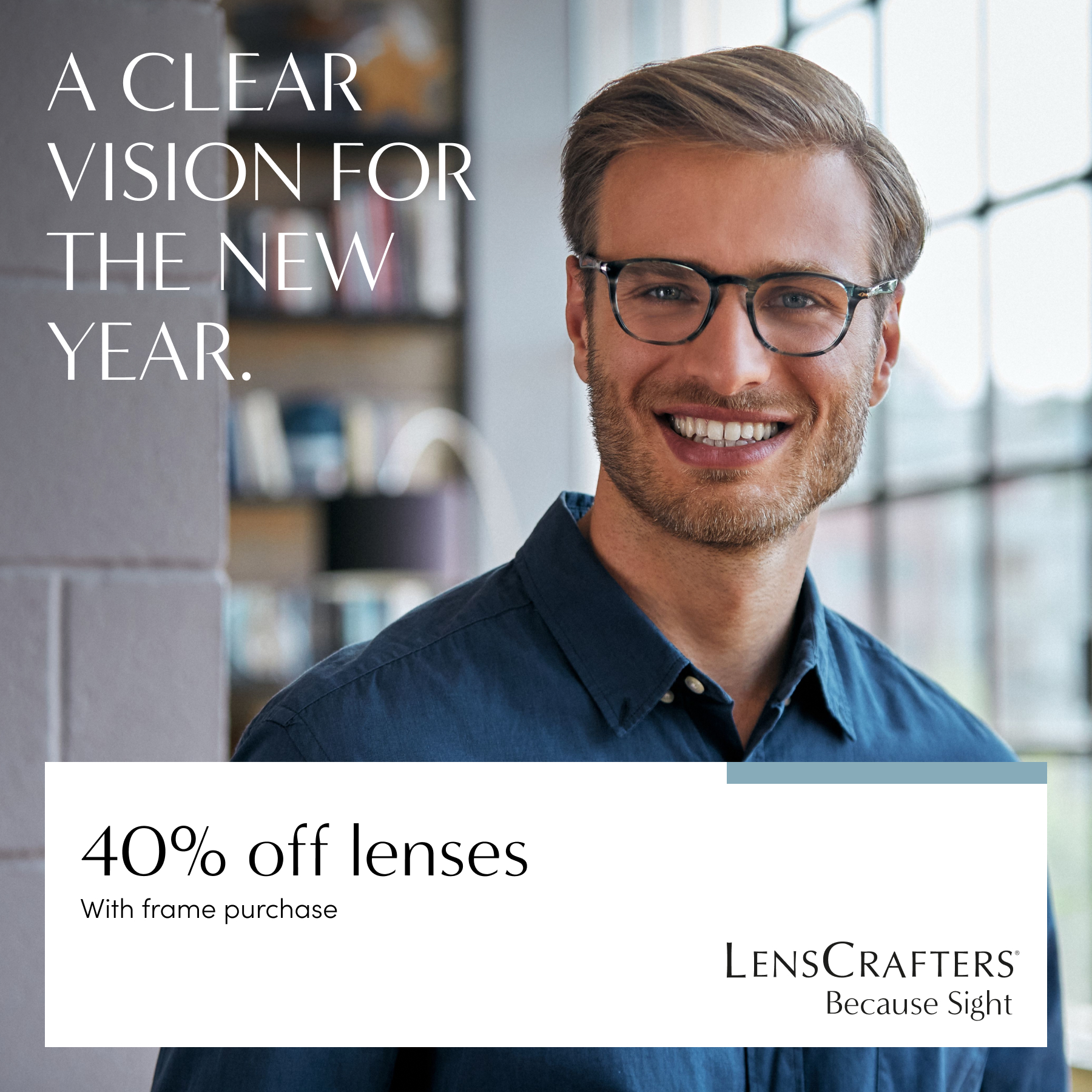 LensCrafters Local Marketing Portal 40off 1800x1800 US