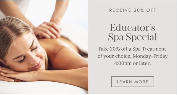 Spa Mirbeau February 2022 Educator Special