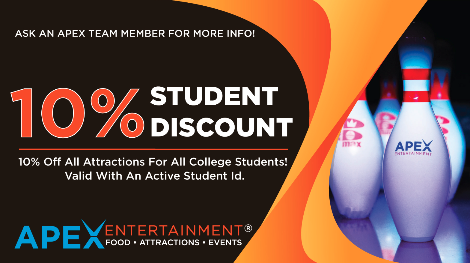 APEX StudentDiscount TV ScreenShot