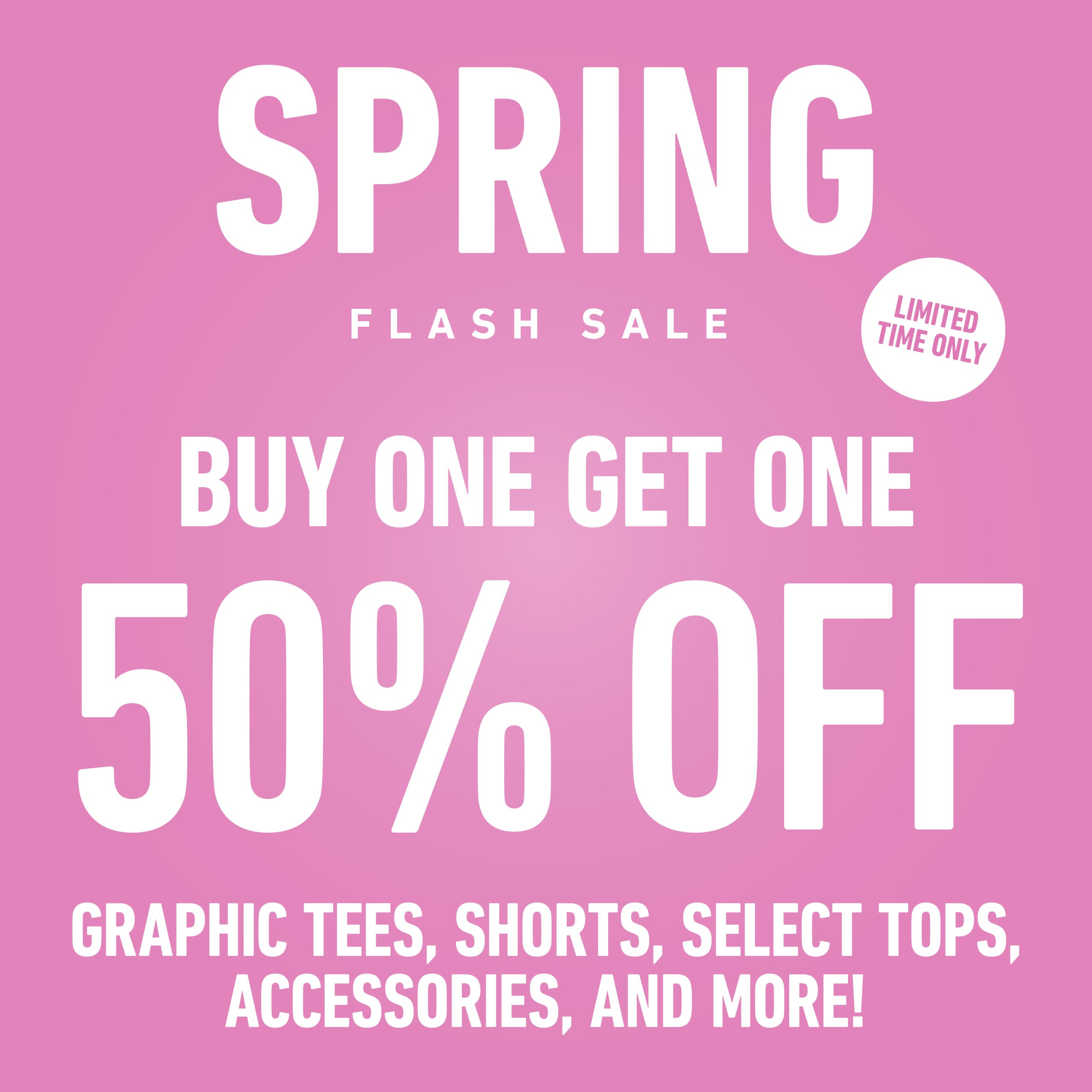 Forever 21 SPRING FLASH 50 OFF 1080x1080 01