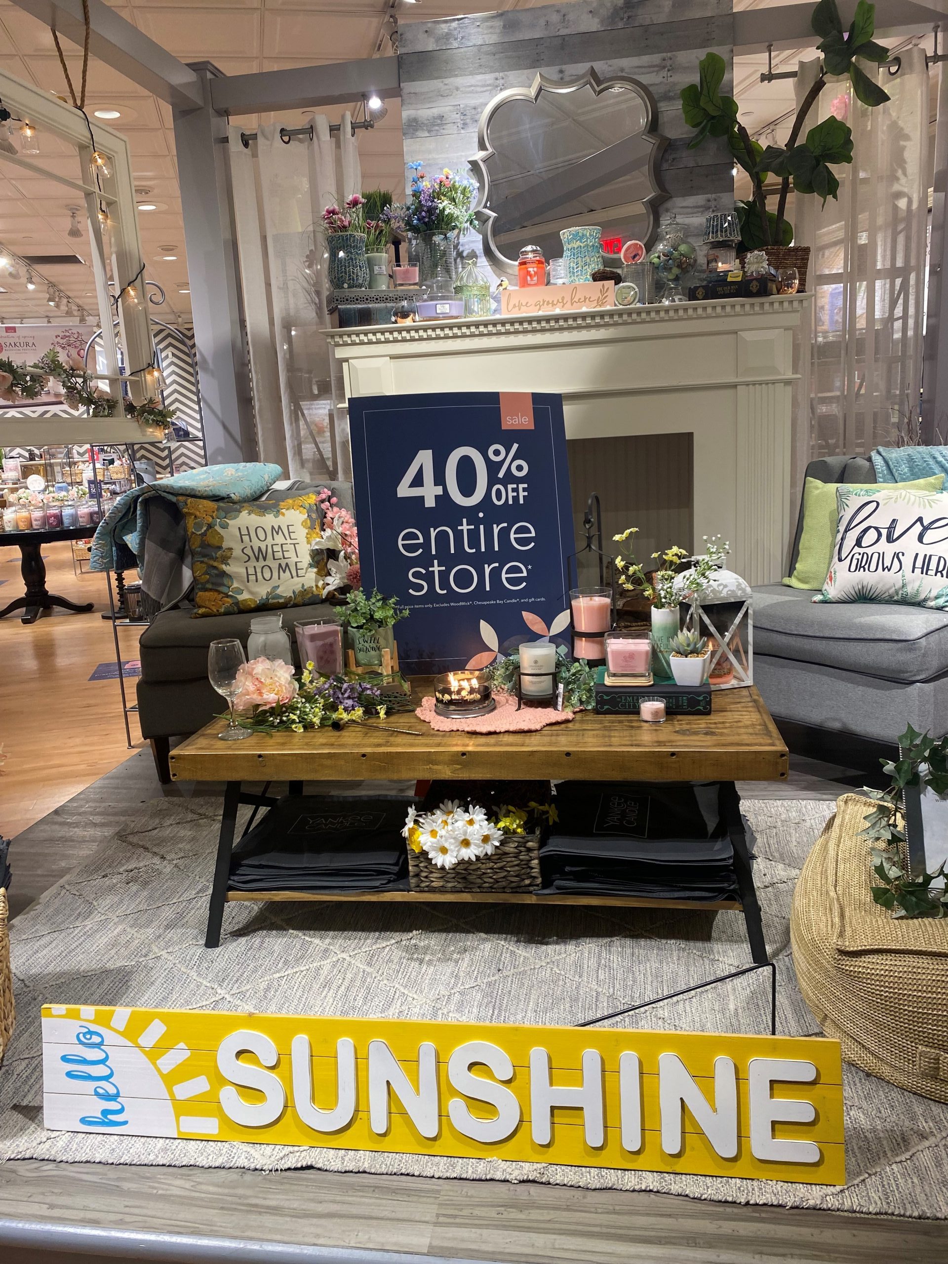 Yankee Candle 40 off promotion