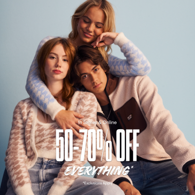 Aeropostale Campaign 24 50 70 Off In Store Online EN 1000x1000 1