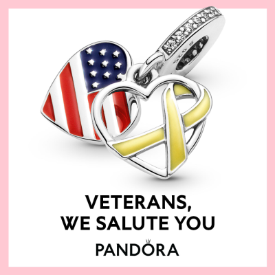 Pandora Campaign 55 To Americas Veterans and their families We salute you. We honor you. We thank you. EN 1000x1000 1