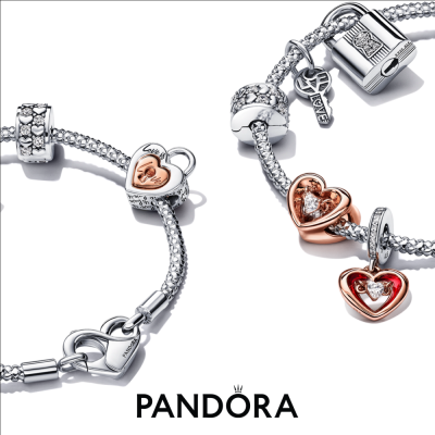 Pandora Campaign 75 Make it a memorable Valentines Day with a gift as unique as your love. EN 1000x1000 1