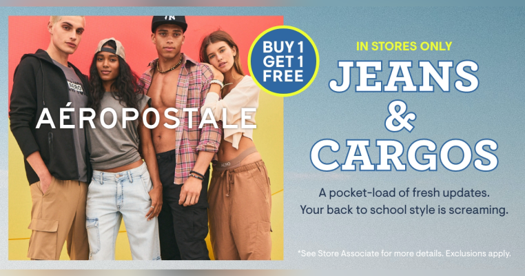 Aeropostale Campaign 95 Jeans Cargos. Buy 1 Get 1 Free EN 1200x630 1