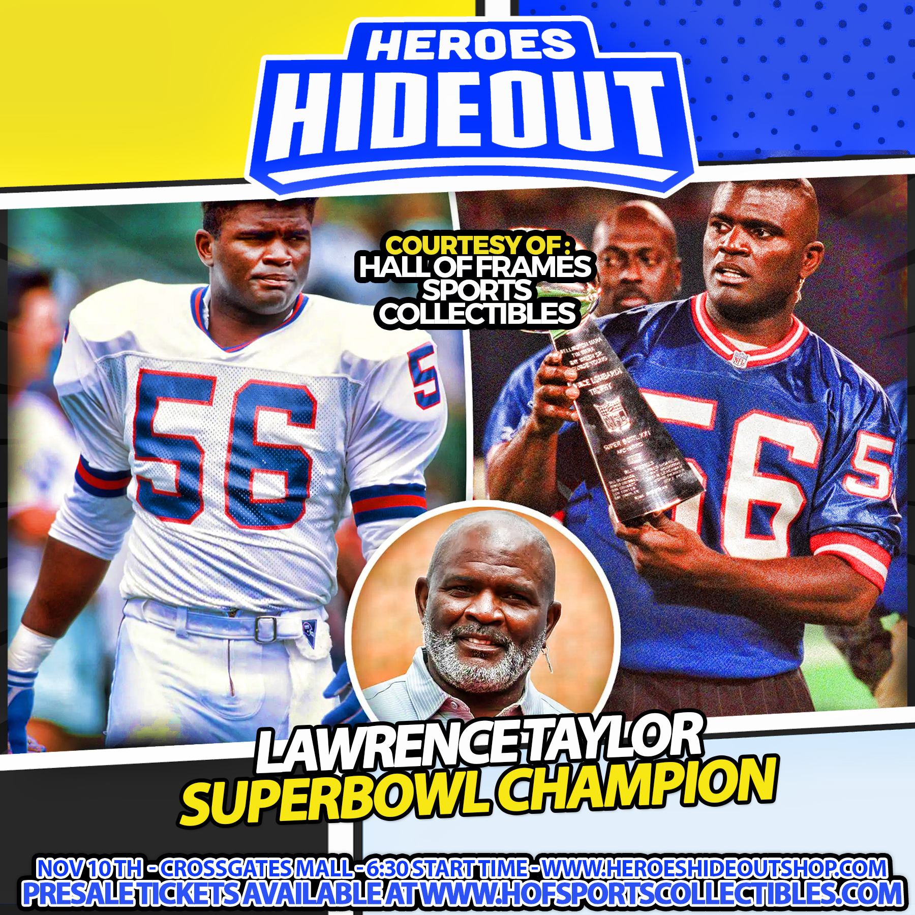 Lawrence Taylor Meet & Greet Crossgates