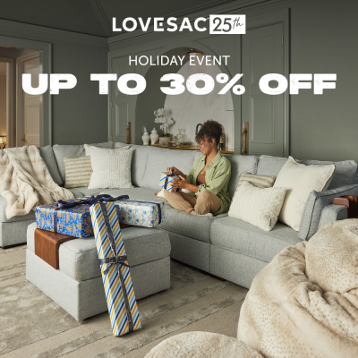Lovesac Campaign 99 Holiday Event Up to 30 Off EN 1000x1000 1