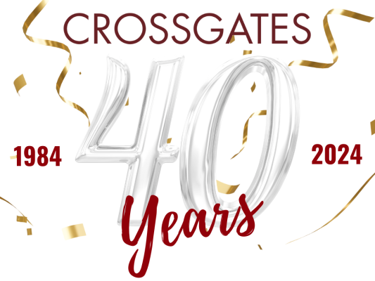 40th Anniversary Logo with background