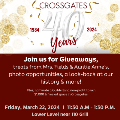 40th shopper mixer invite