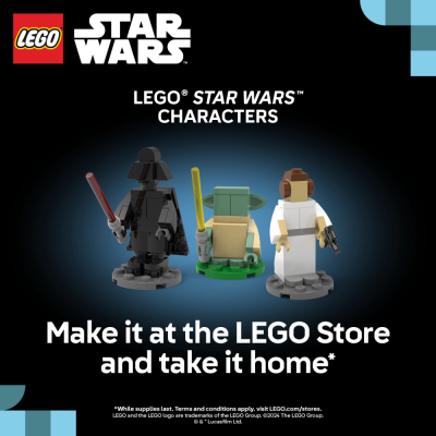 LEGO Campaign 41 Build a LEGO® Star WarsTM character and take it home with you EN 1000x1000 1