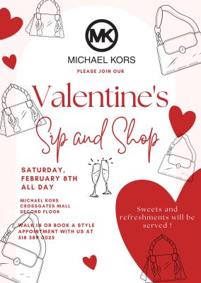 Red and Pink Modern Valentines Day Party Invitation