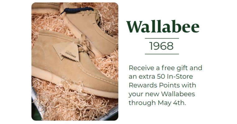 Clarks Campaign 63 Wallabee Day Celebration! EN 1200x630