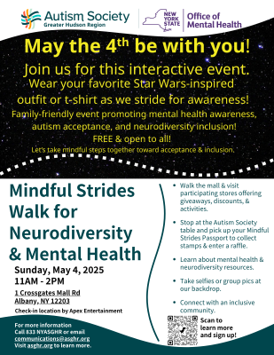 Mindful Strides Flyer Final 2025 QR Code