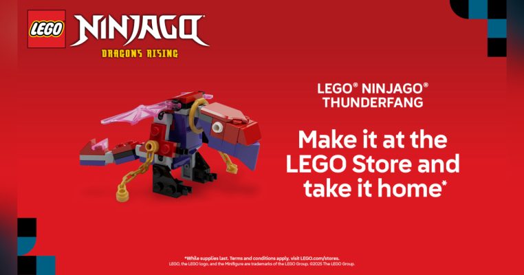 LEGO - Campaign 157 - Build a LEGO® Ninjago® Thunderfang at The LEGO® Store and take it home with you! - EN - 1200x630 LEGO Campaign 157 Build a LEGO® Ninjago® Thunderfang at The LEGO® Store and take it home with you! EN 1200x630